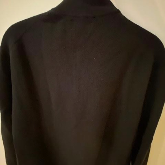 Ralph Lauren Polo Black Quarter-Zip Pullover - Picture 3 of 3
